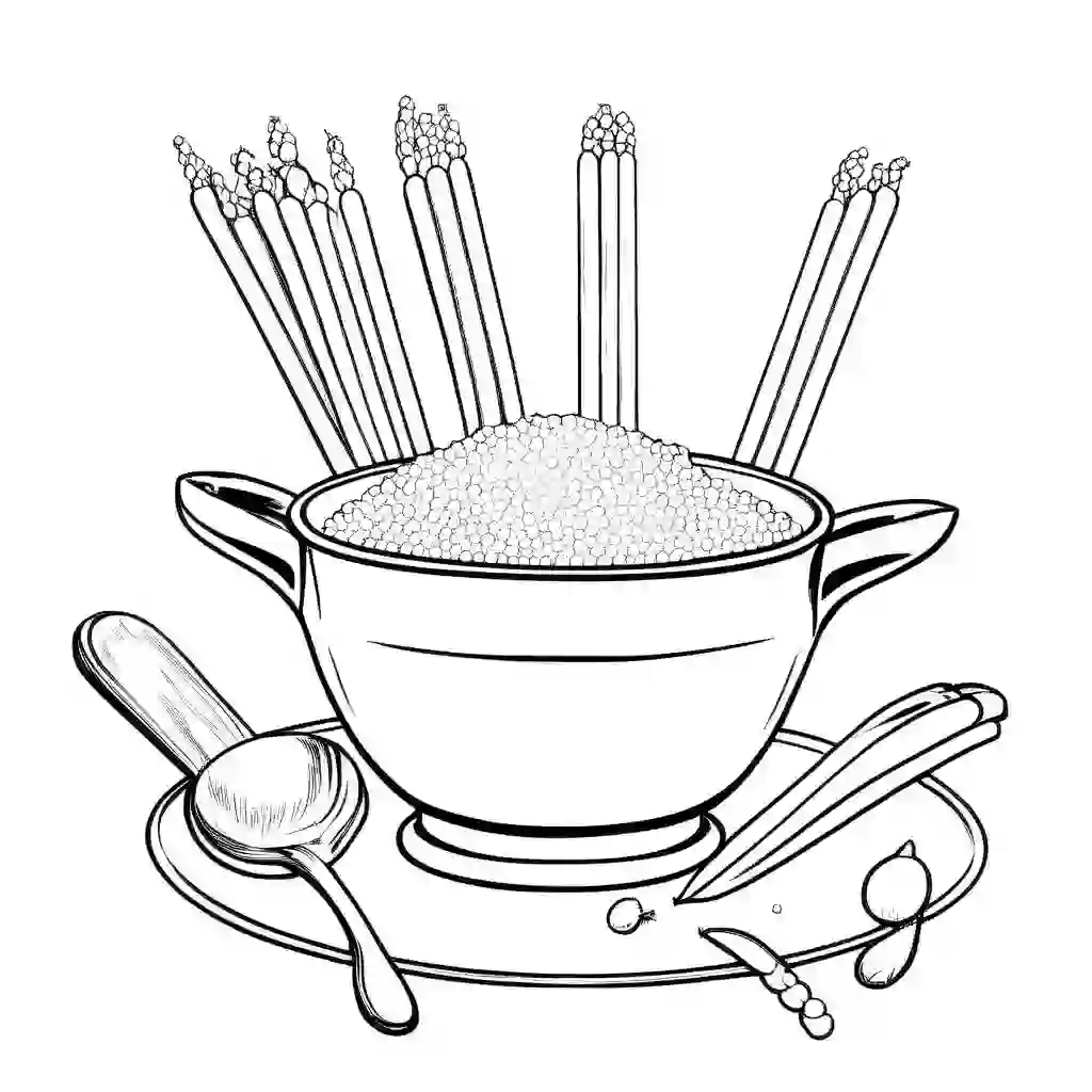 Quinoa coloring pages
